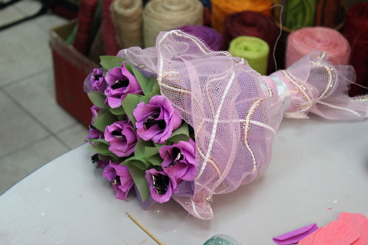 Мастеркласс Буке из цветов