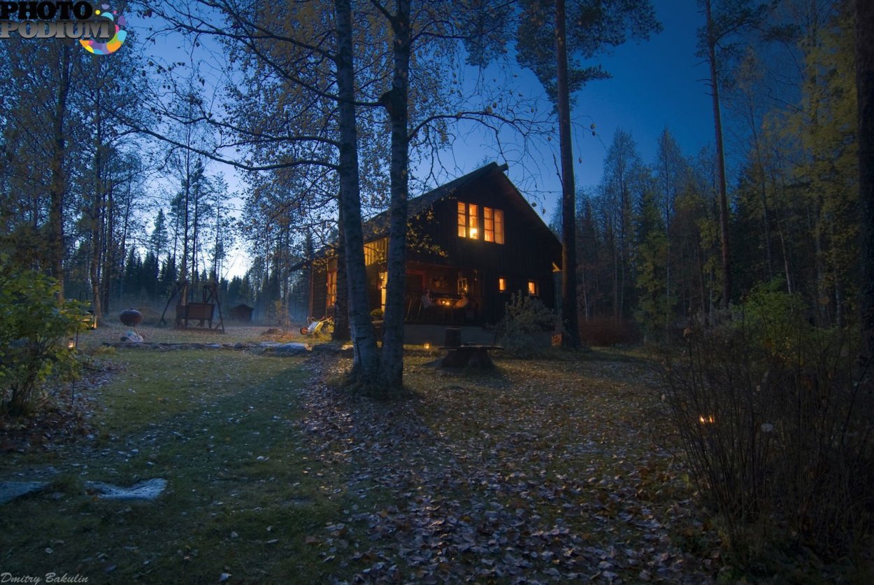 Уютный дом на природе