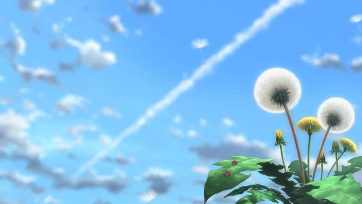 Девушка с одуванчиком