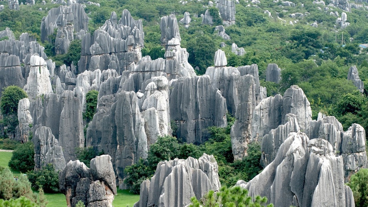 Каменный лес Хуангуан