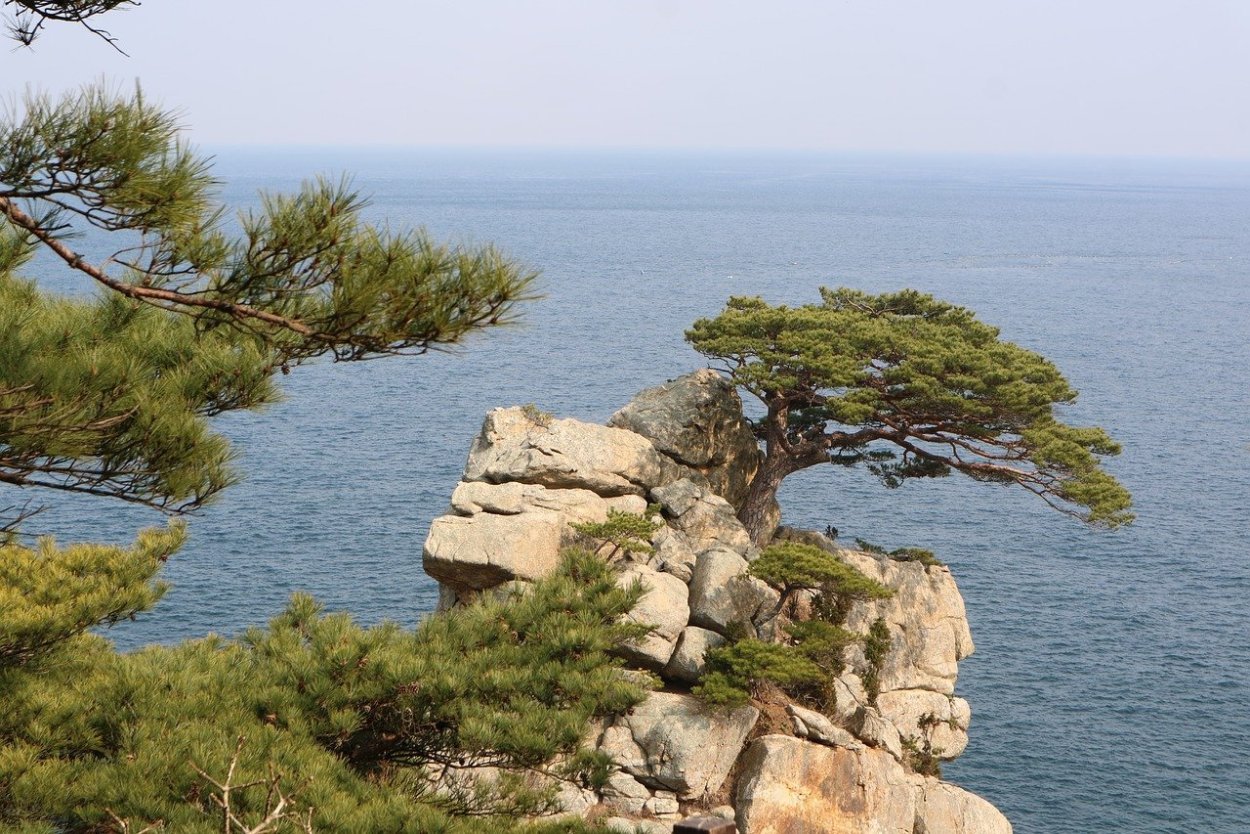 Желтые горы Хуаншань лестница