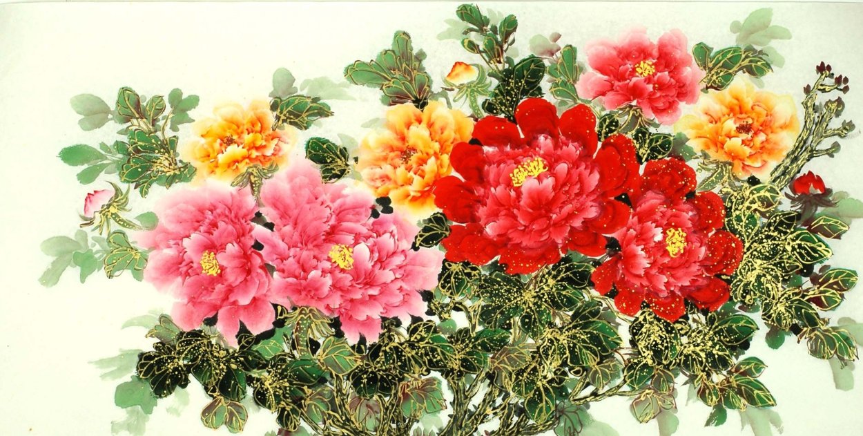 Юнь Шоупин картины