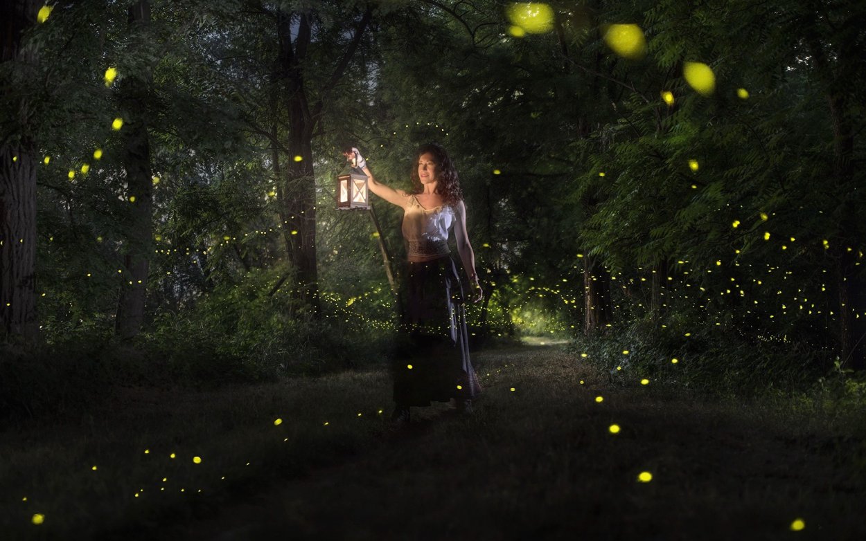 Романтический фон