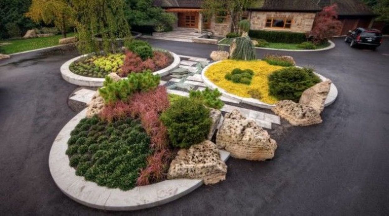 Клумба "Альпийская горка"