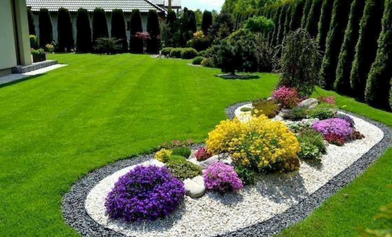 Альпийская лужайка альпинарий