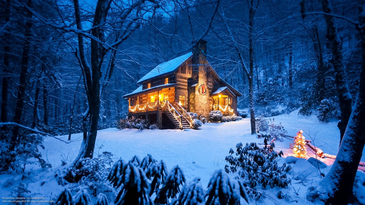 Новогодний дом