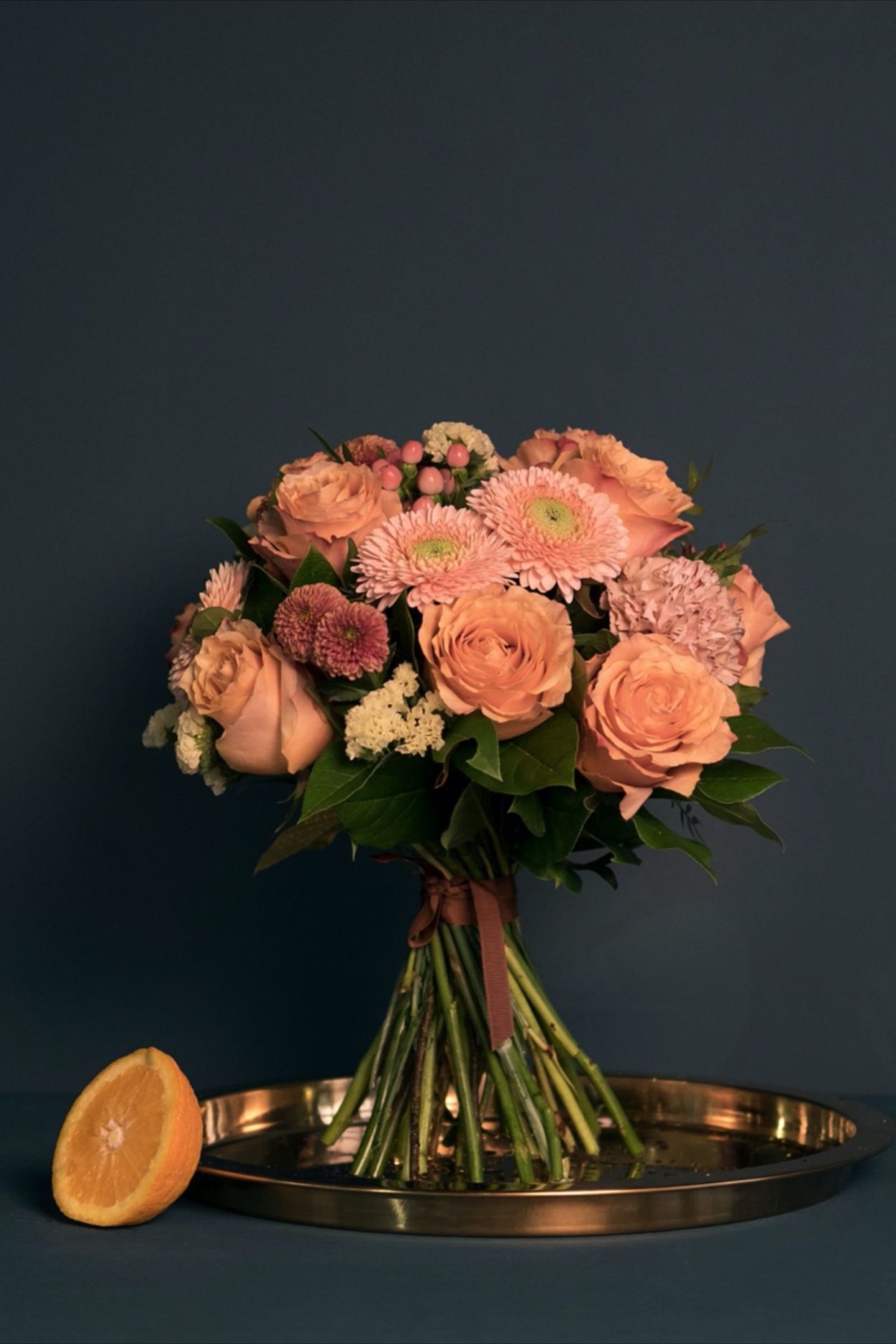 Спираль в букете