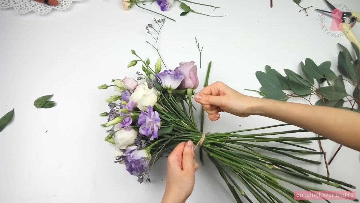 Букет в стиле бидермейер