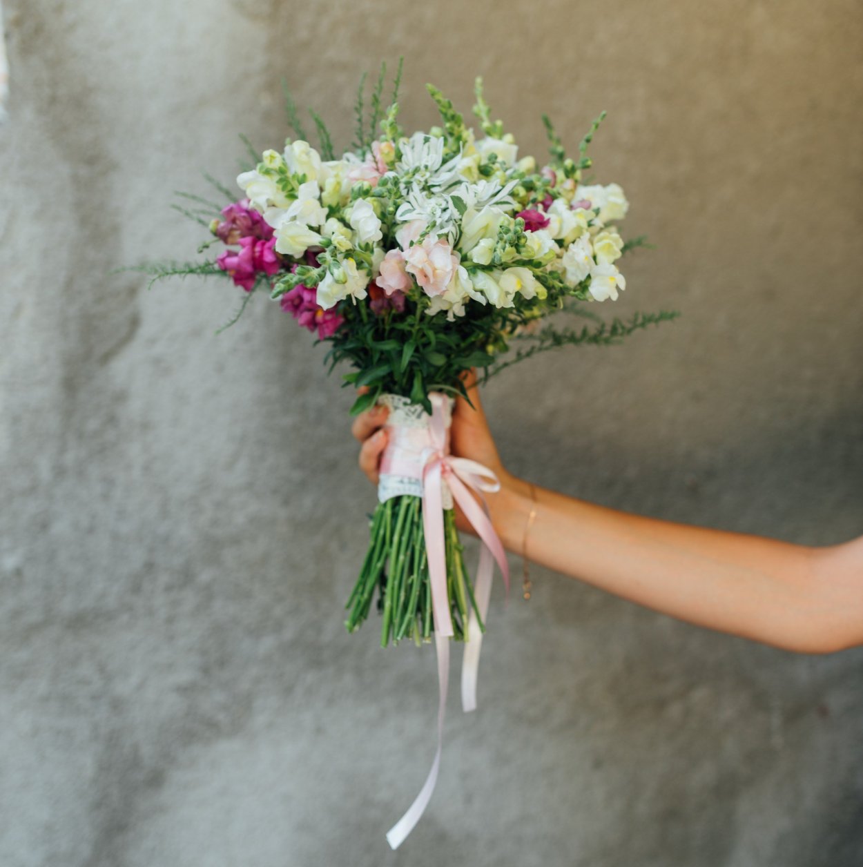 Букеты по спиральной технике