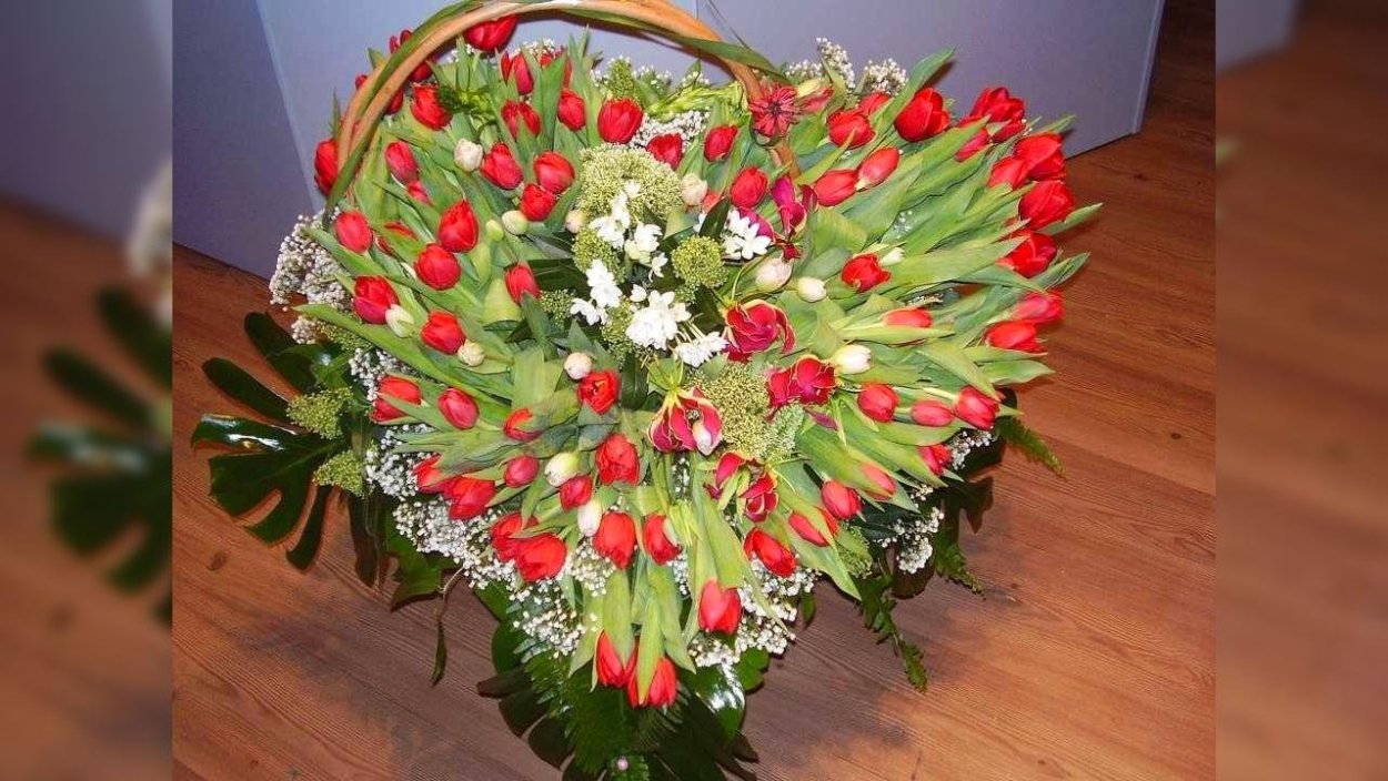 Букет с клубникой