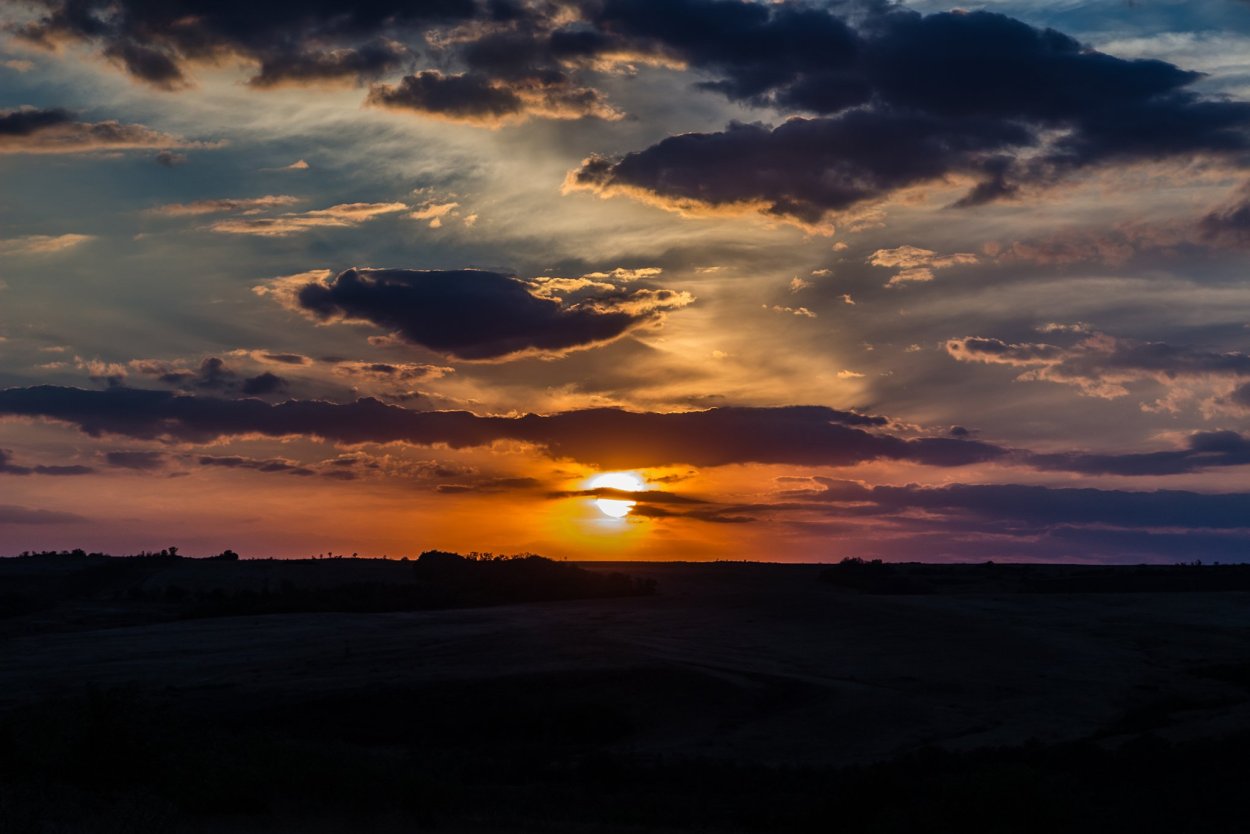 Восход в степи