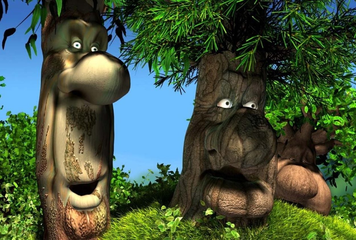 Сказочное дерево