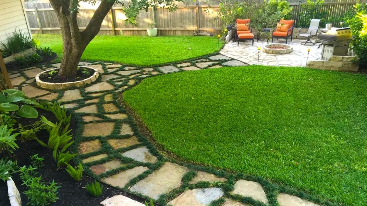 Клумбы неправильной формы