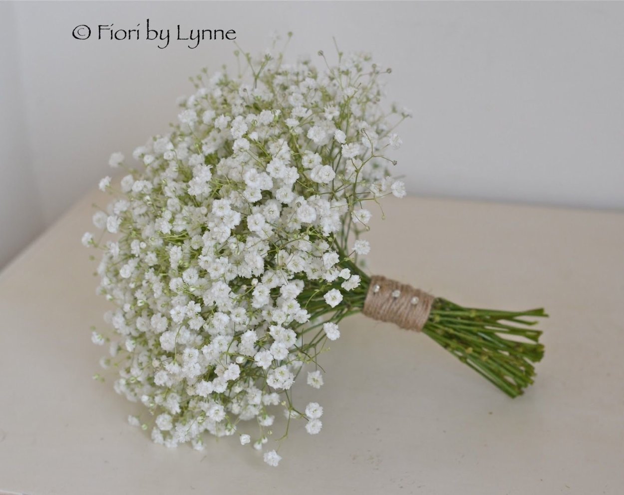 Статица и Хризантема букет