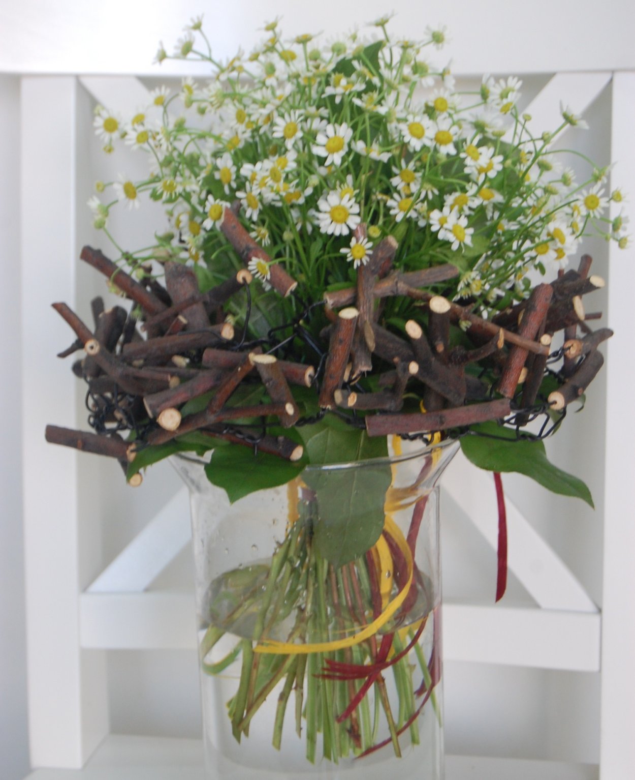 Букет на каркасе