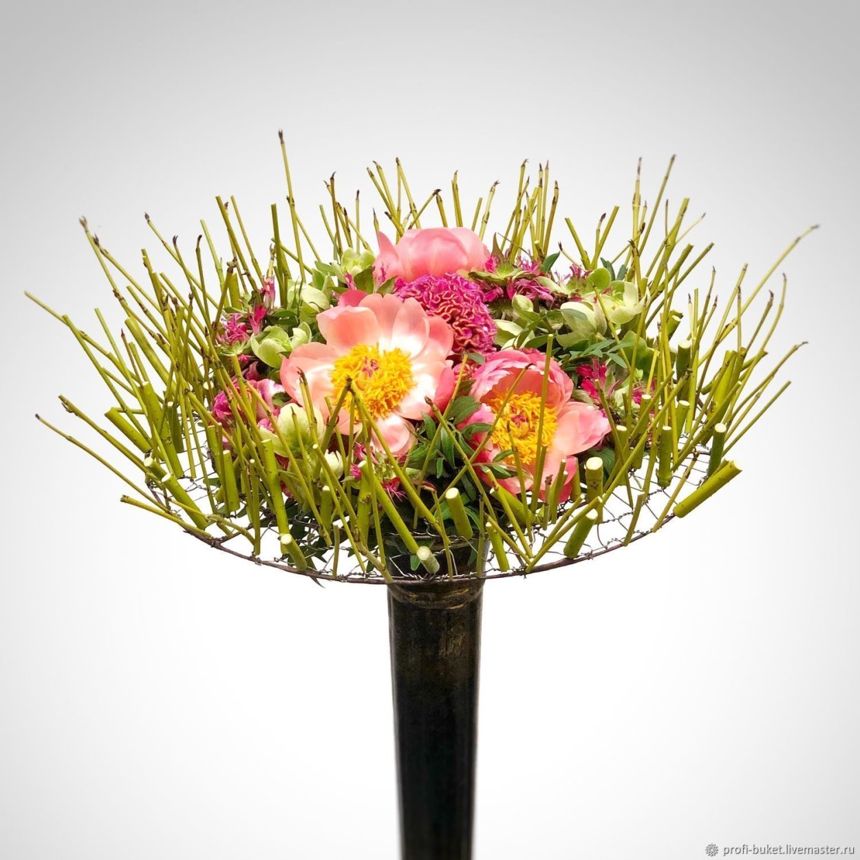 Каркасные букеты