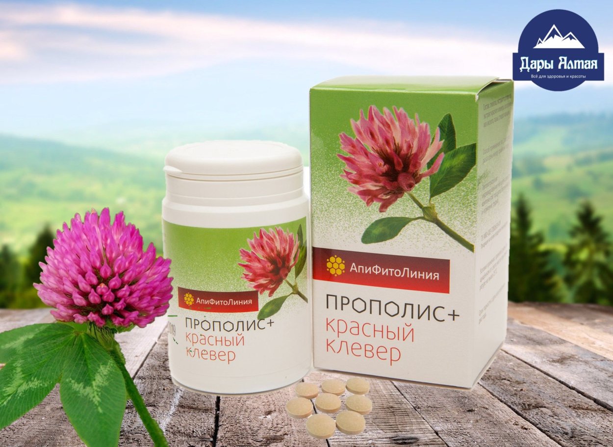 Клевер сушеный