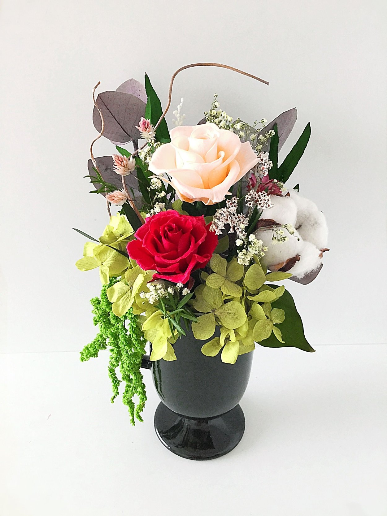 Мини композиции из цветов