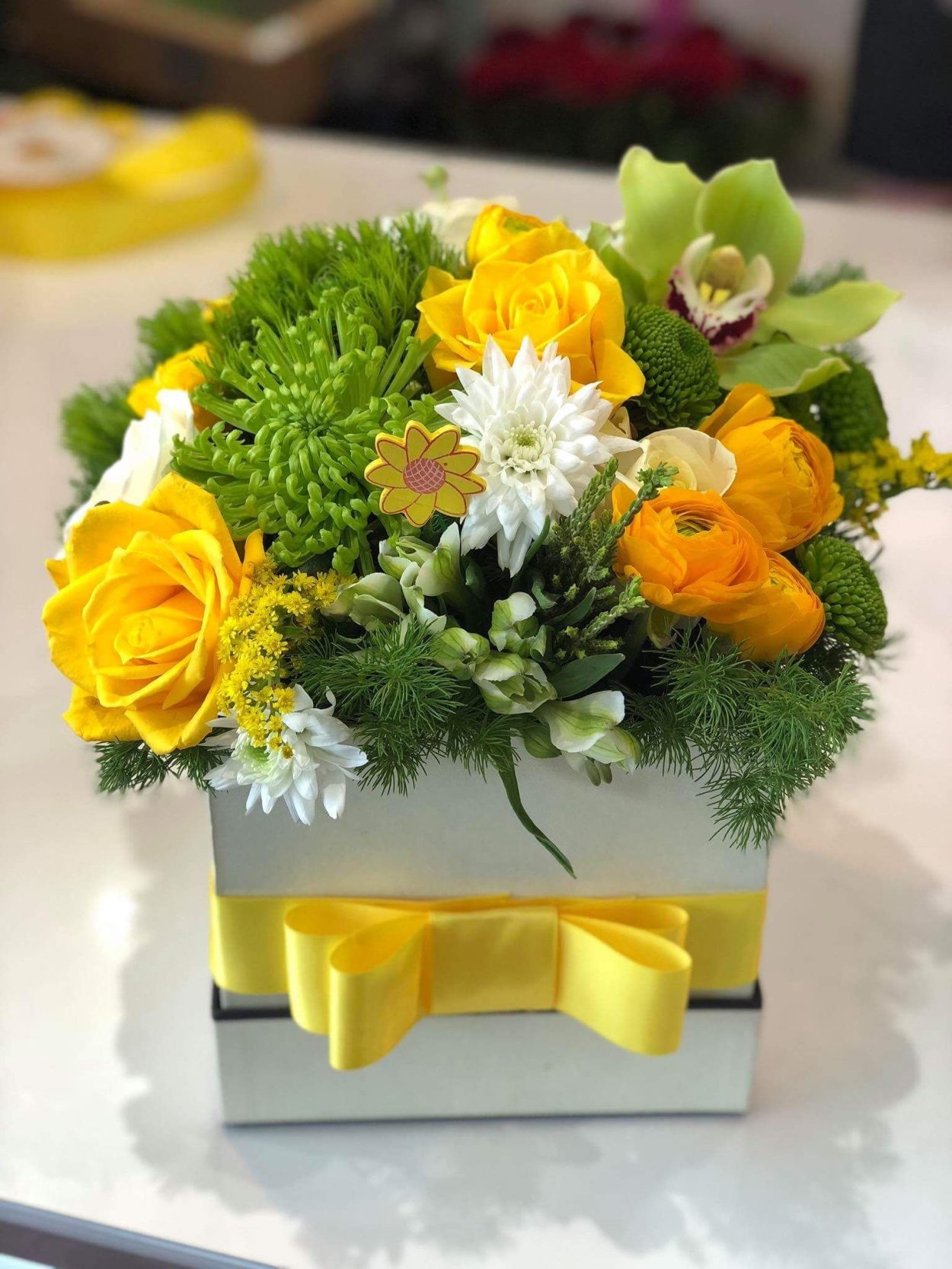 Скромный букет