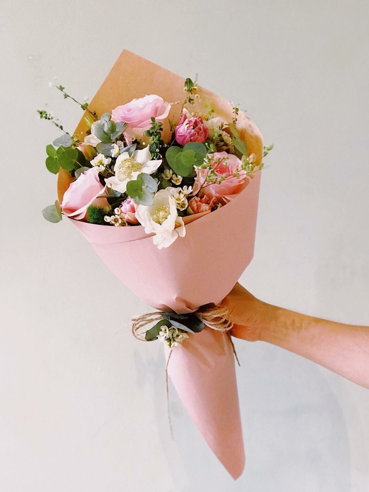 Букет в оазисе