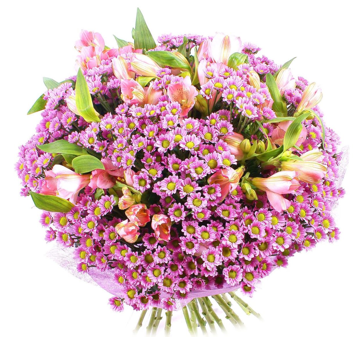 Букет альстромерии микс