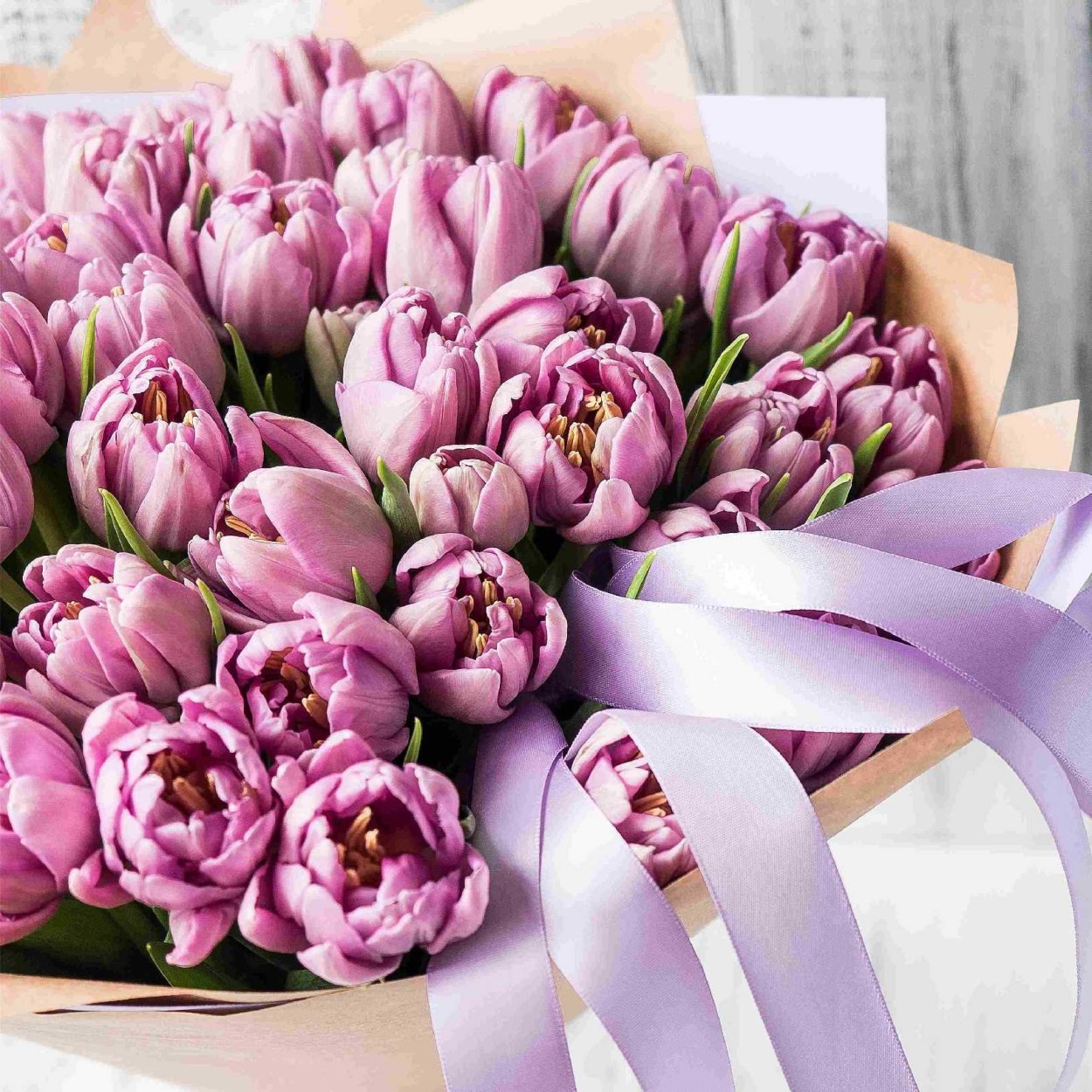 Пионообразные тюльпаны