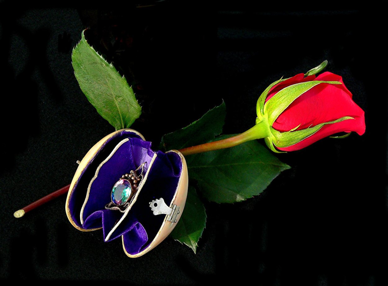 Цветы и драгоценности