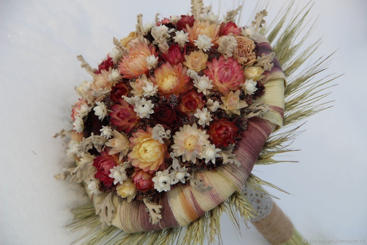 Маргаритки сухоцвет