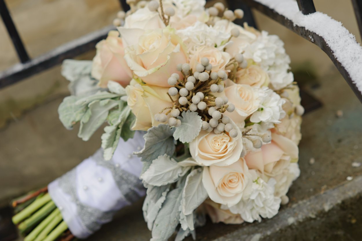 Стильные букеты на свадьбу