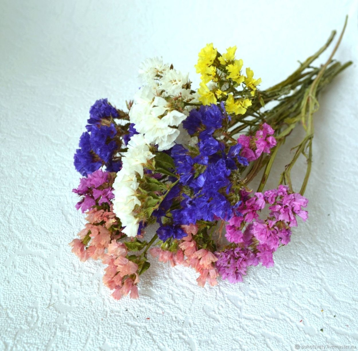 Букеты из статицы сухоцветы