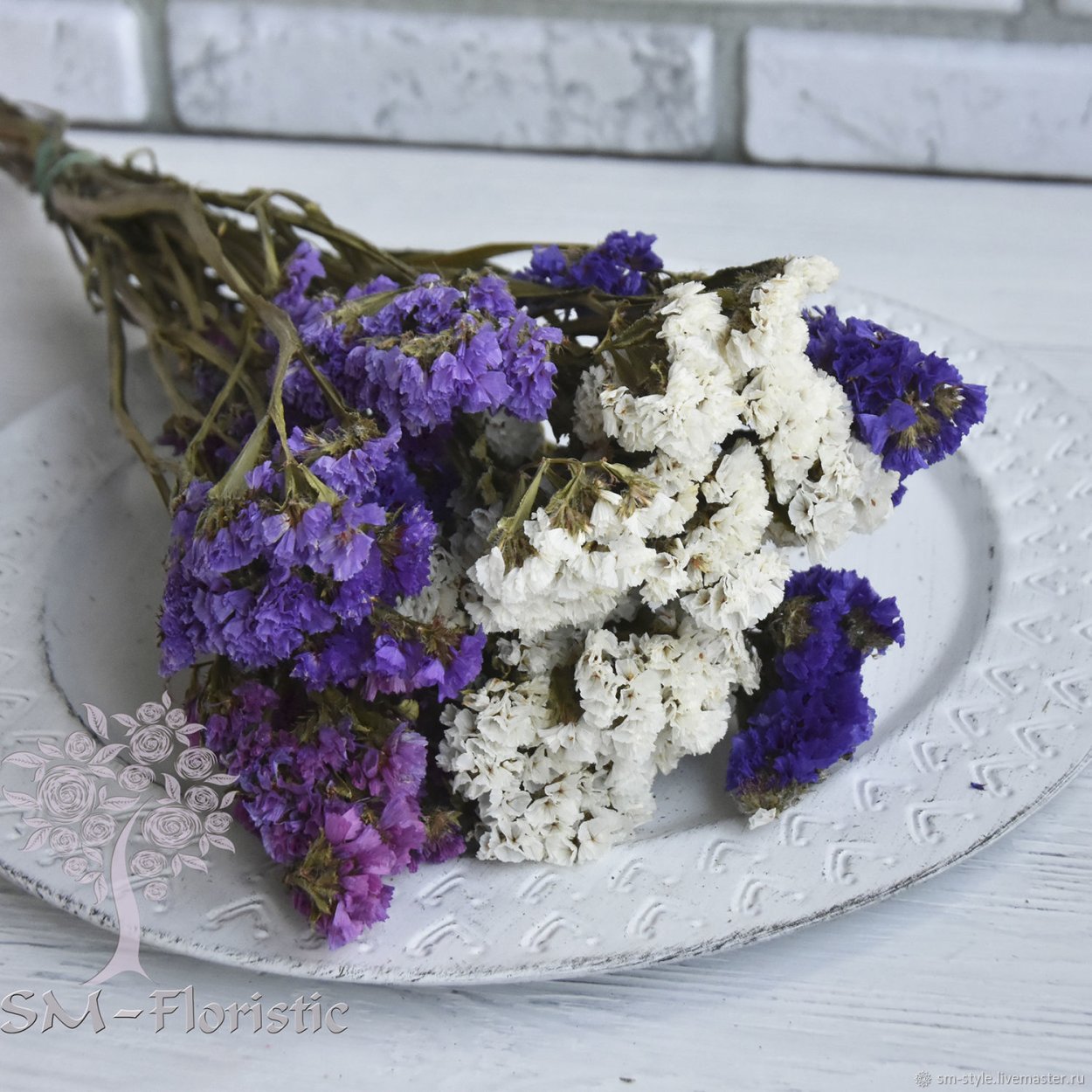 Сухоцветы микс 3шт.