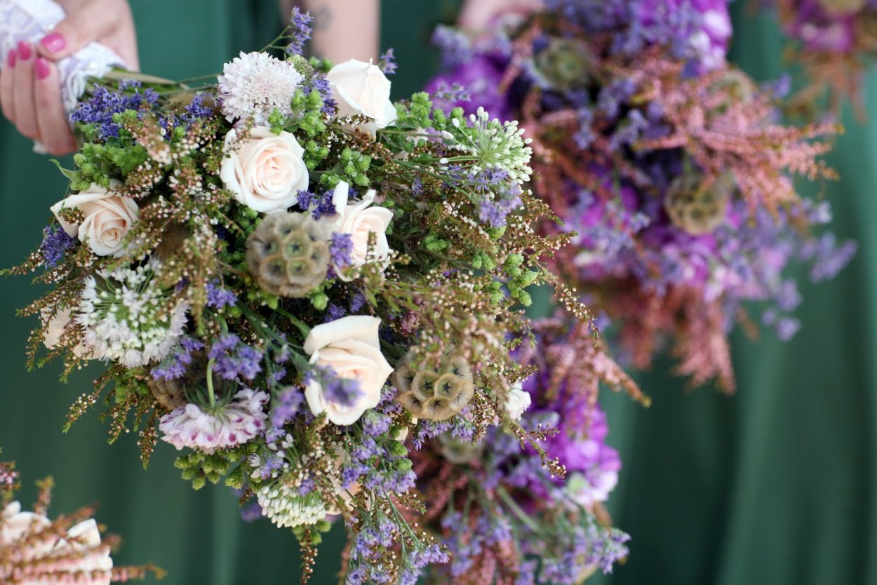 Сухоцветы кермек лимониум