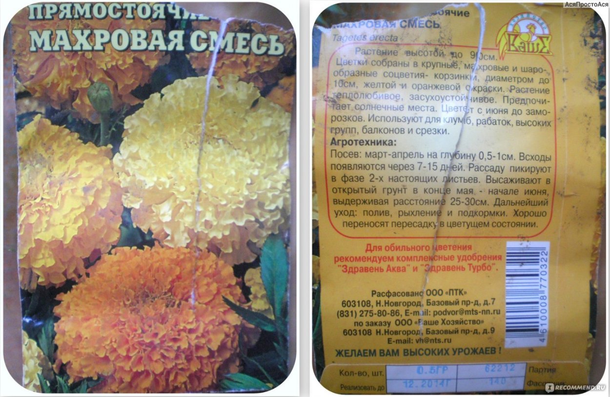 Гидролат бархатцев