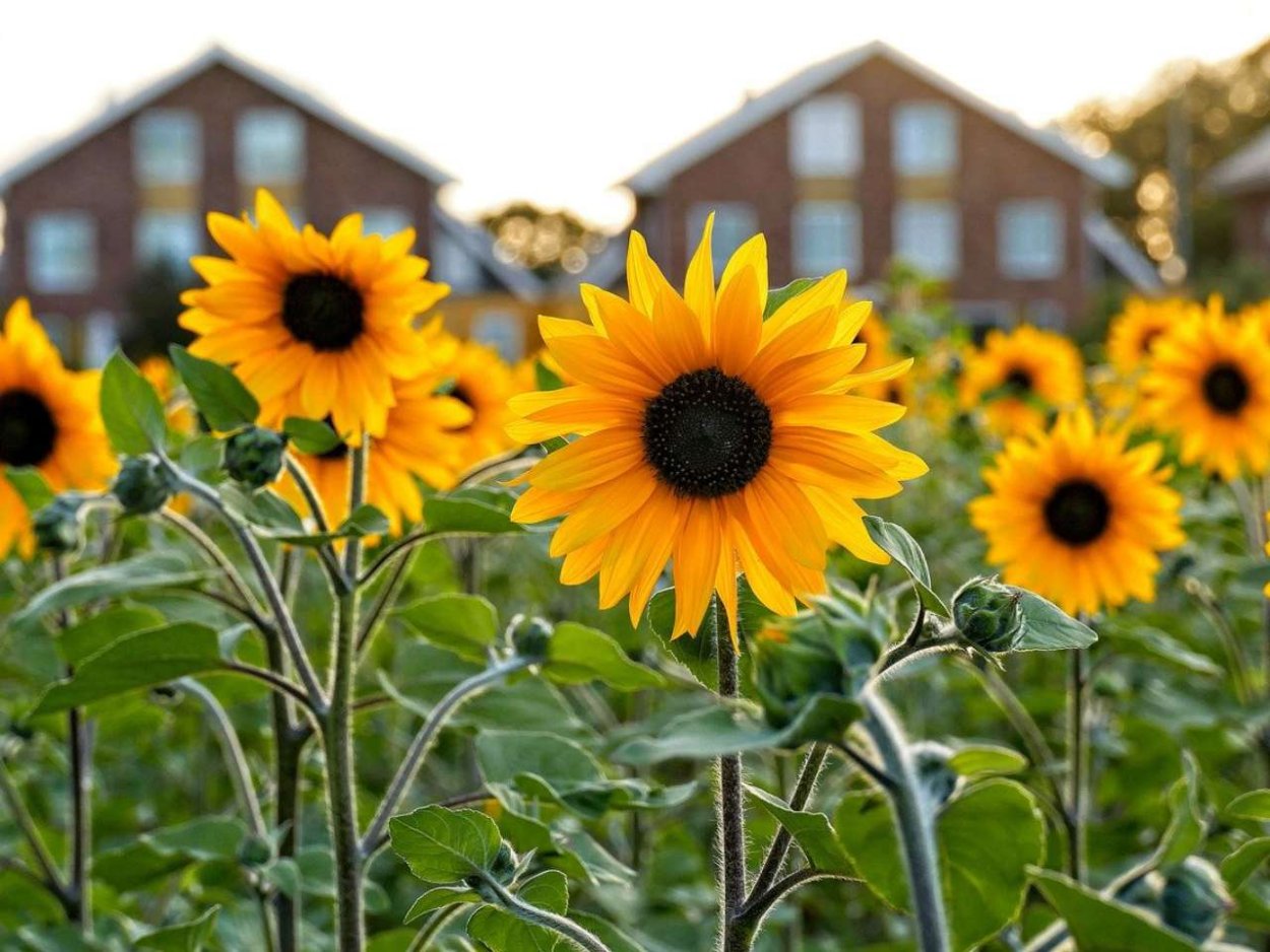 Подсолнечник карликовый Мисс Саншайн