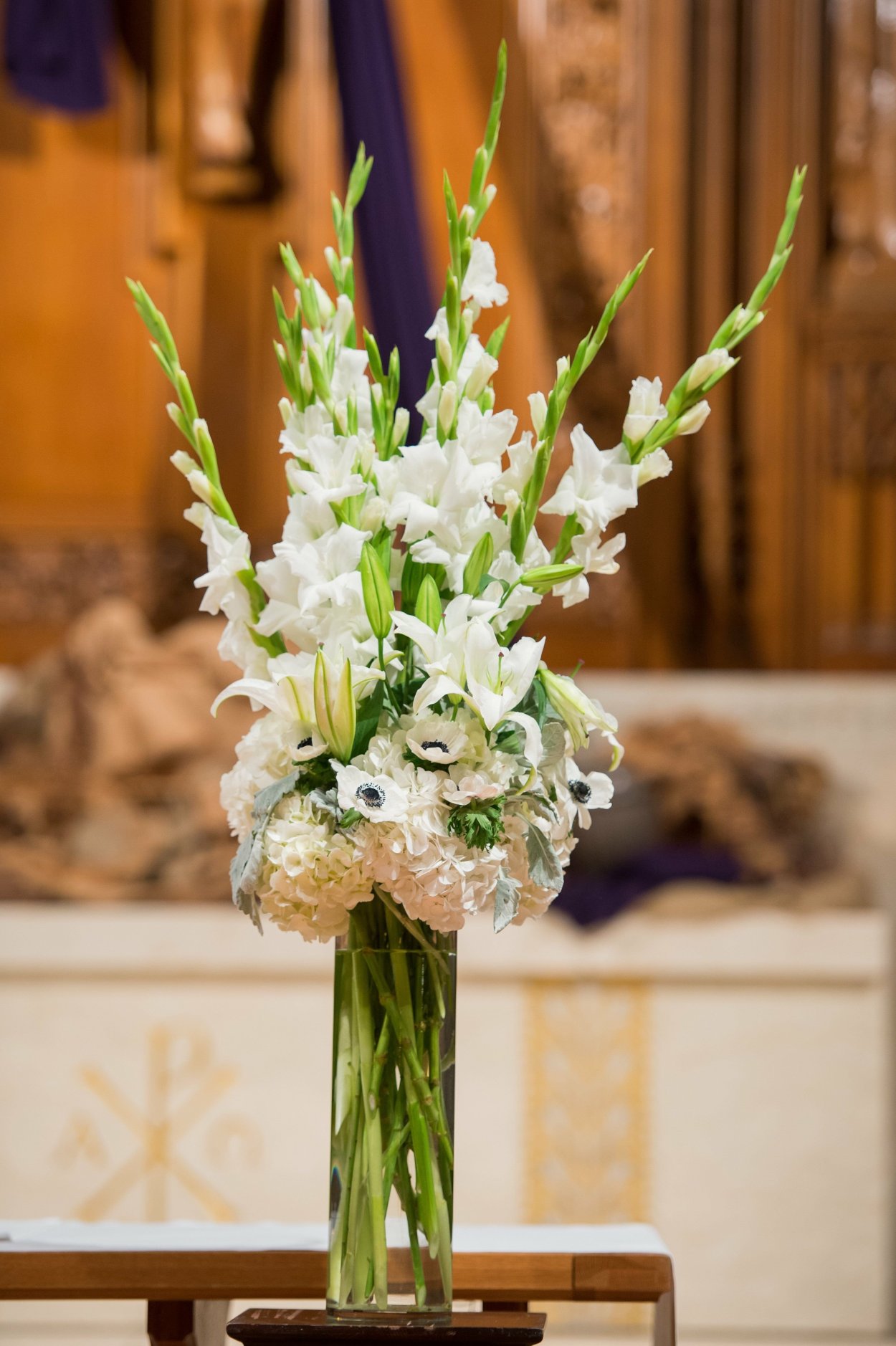 Гламелия из гладиолусов