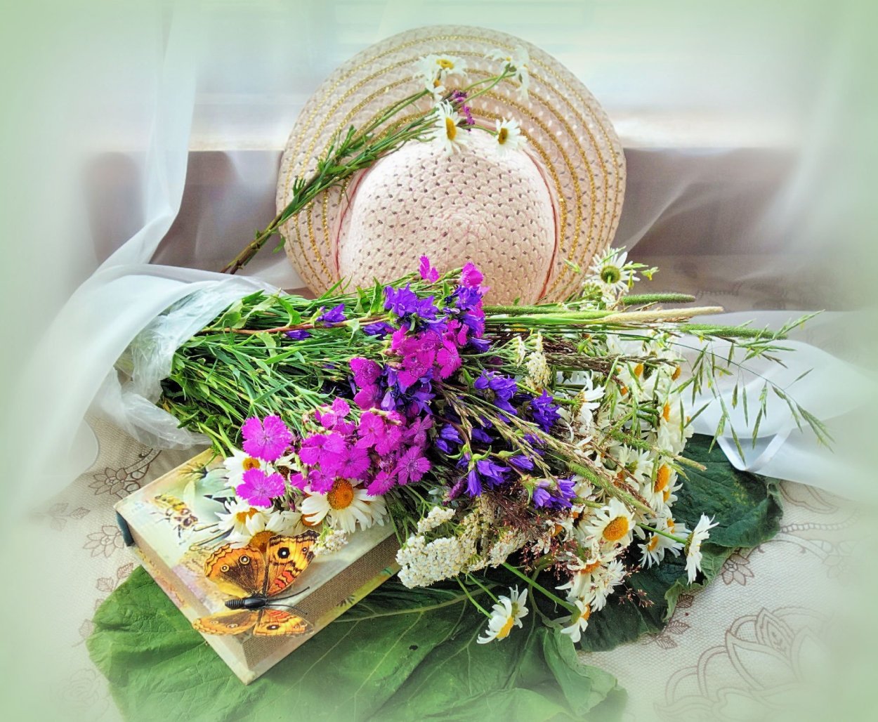 Летние цветочные композиции