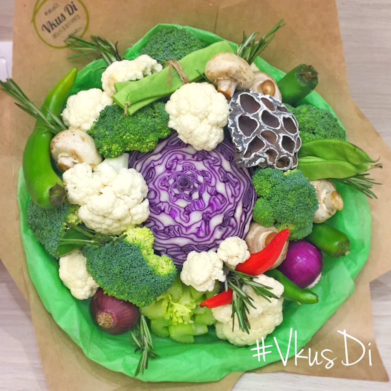 Брассика букет невесты