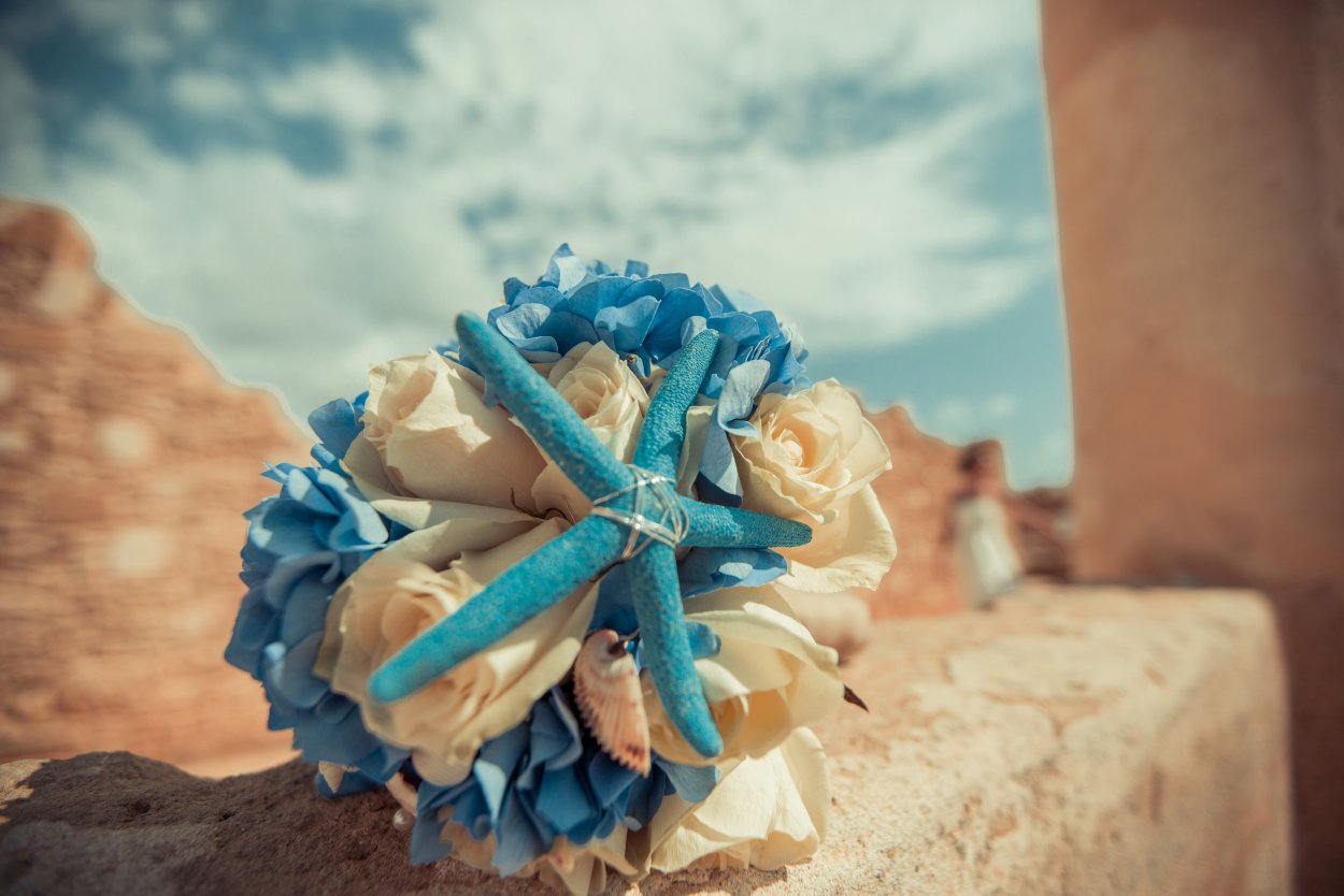 Шикарный букет у моря