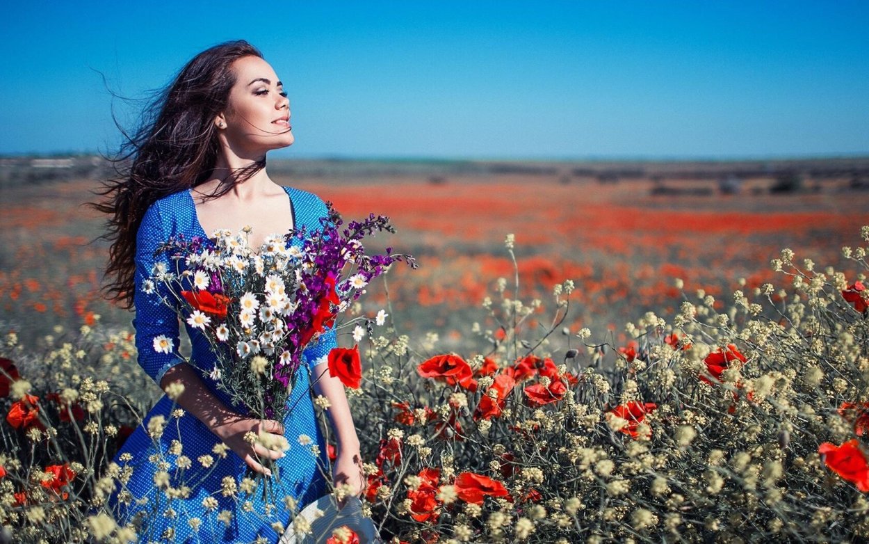 Букет цветов для девушки