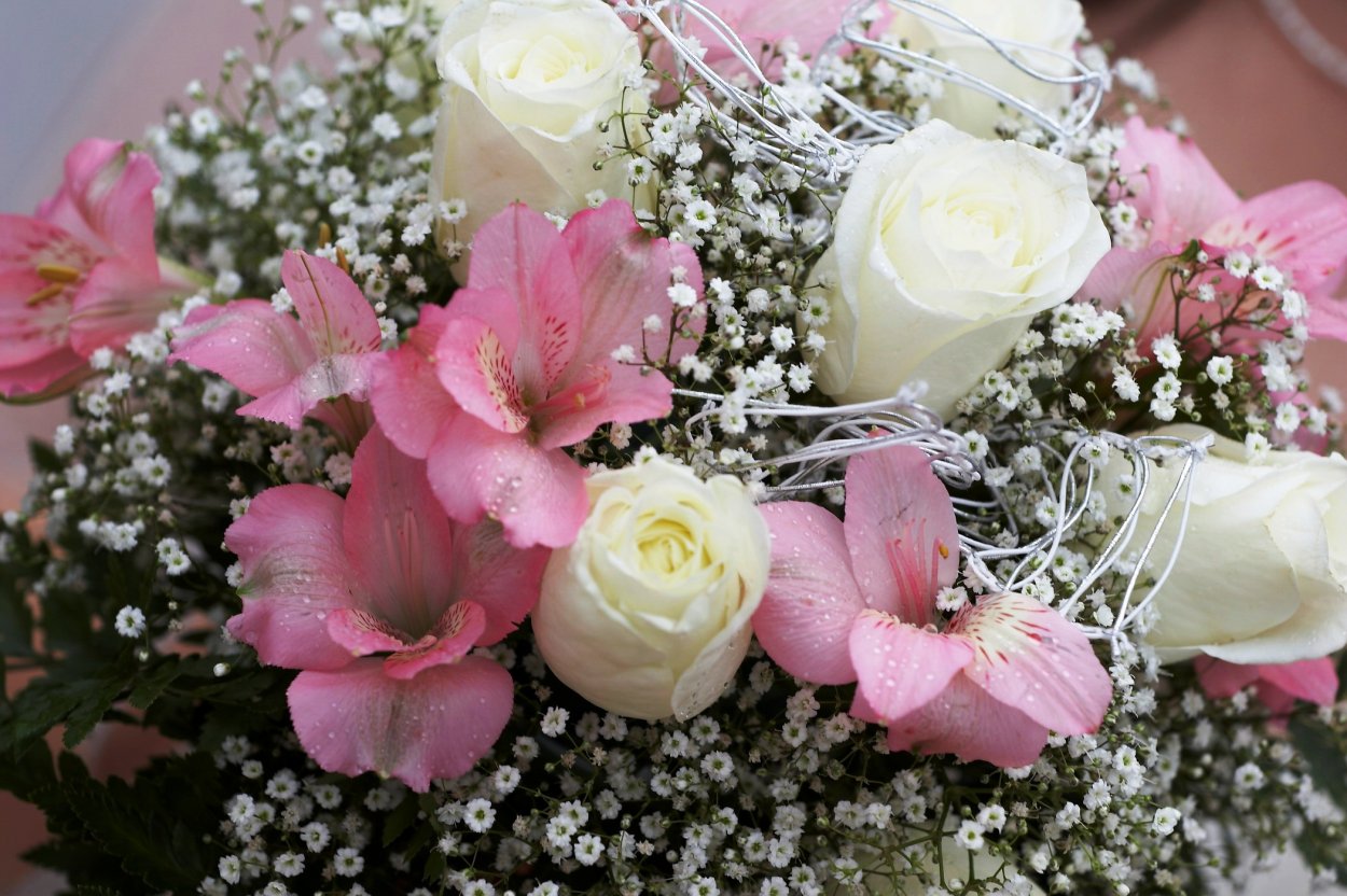 Большие букеты цветов