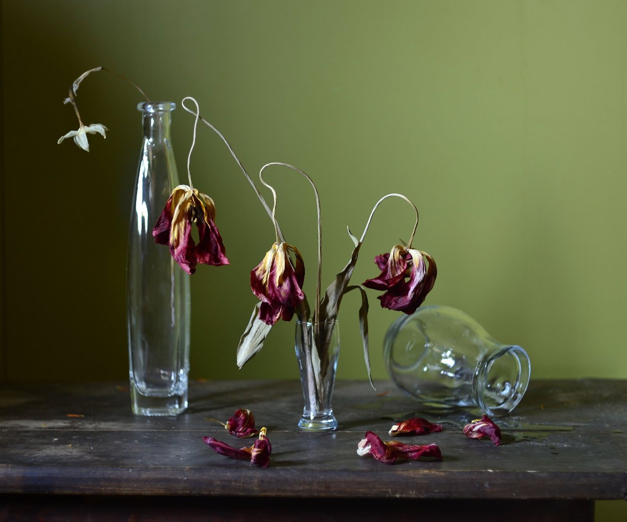 Увядающий цветок