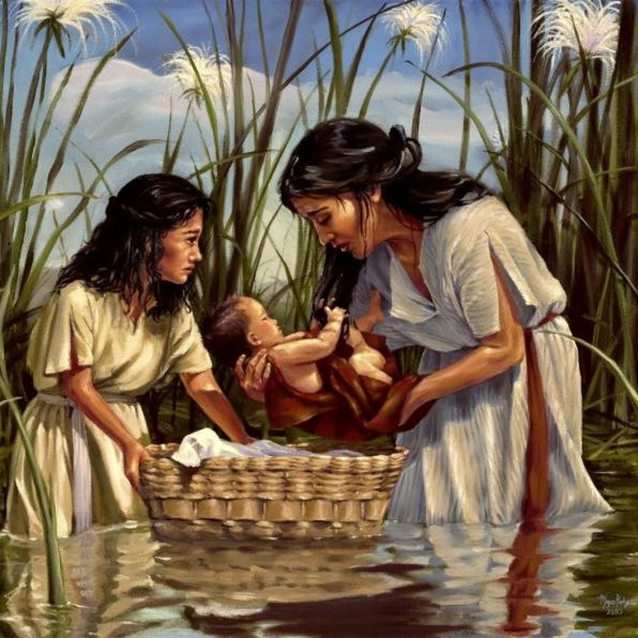 Лодка с цветами