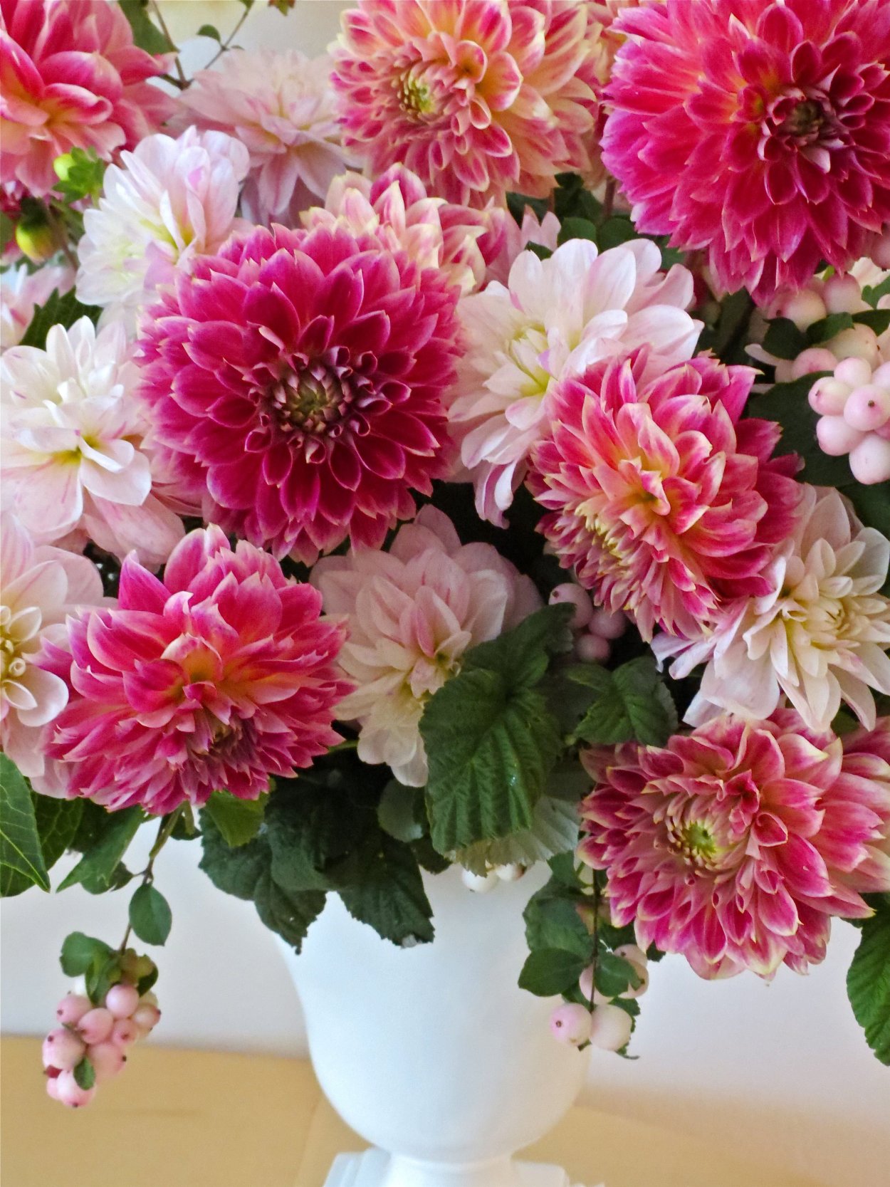 Букет георгин Эстетика