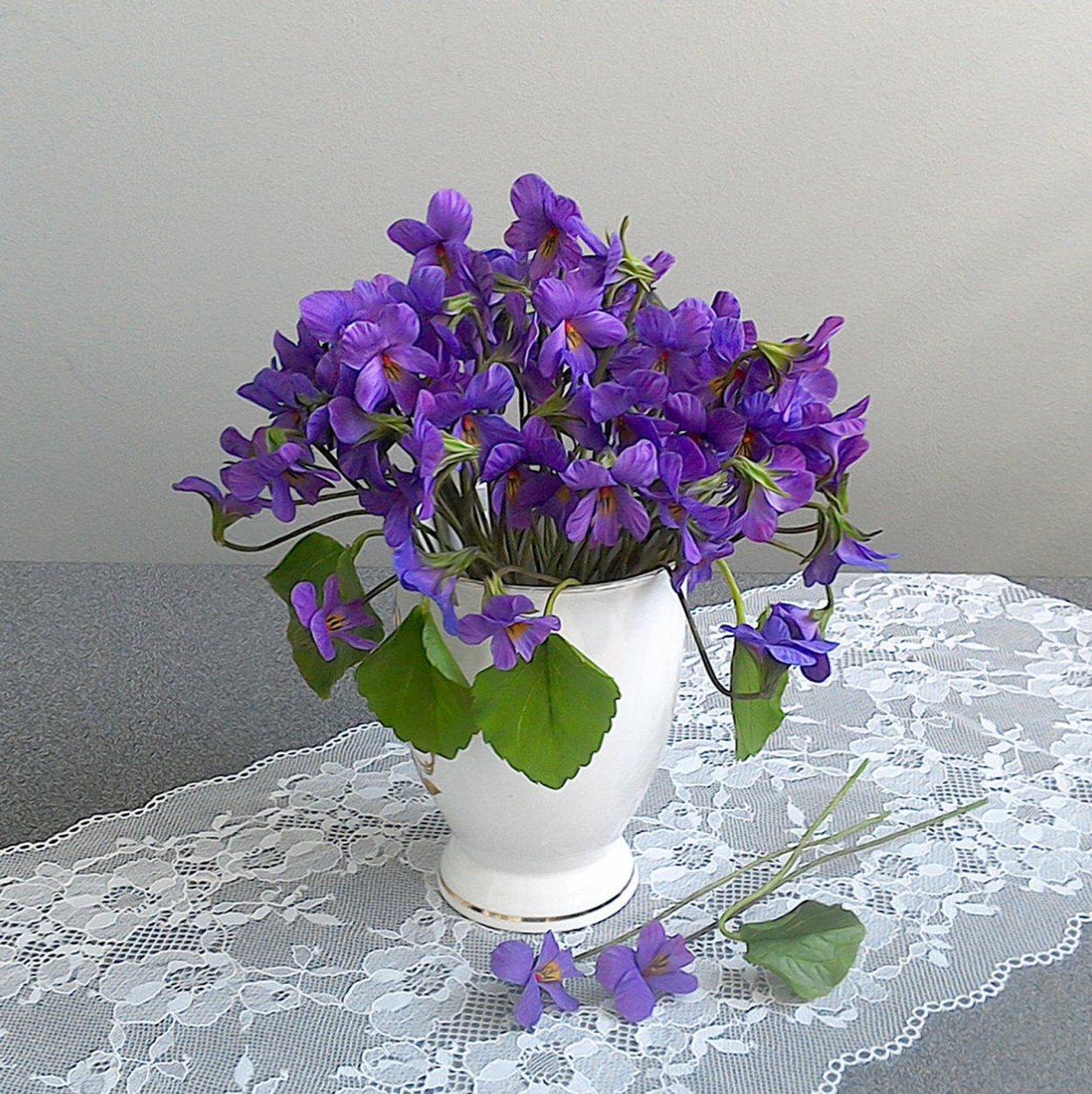 Букетик фиалок