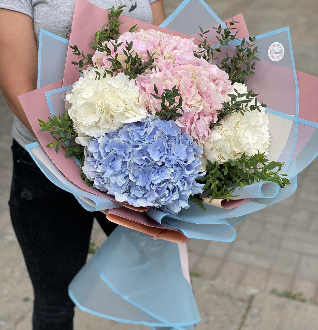 Красивые композиции с гортензией