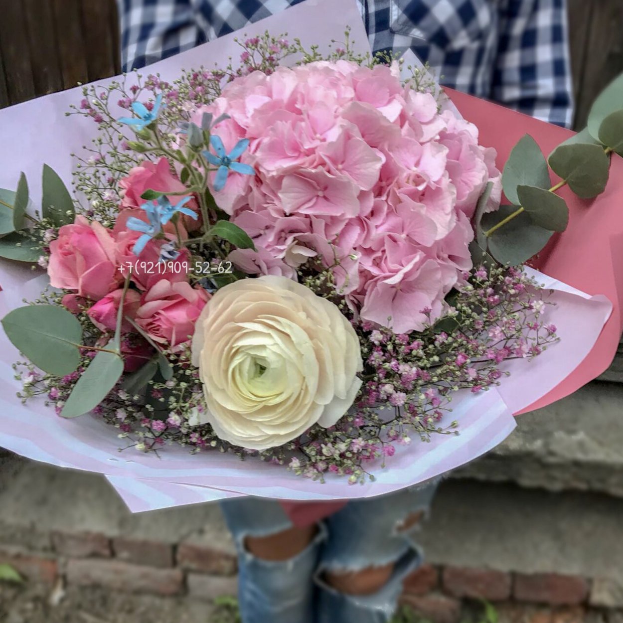 Гортензия Брайдал Пинк