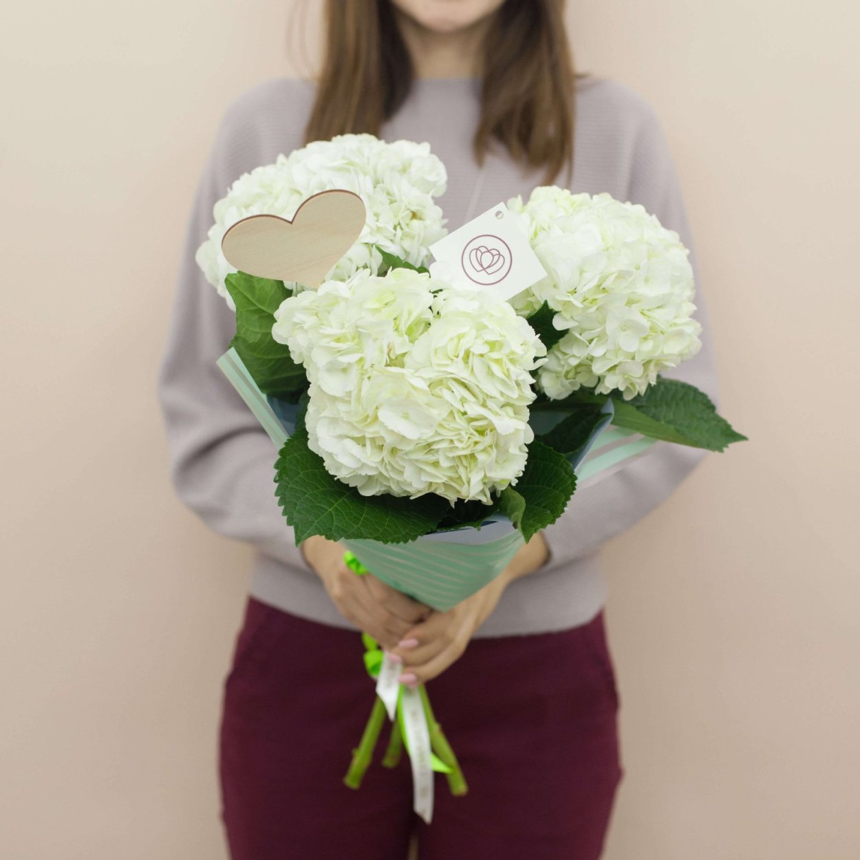 Монобукет - гортензии