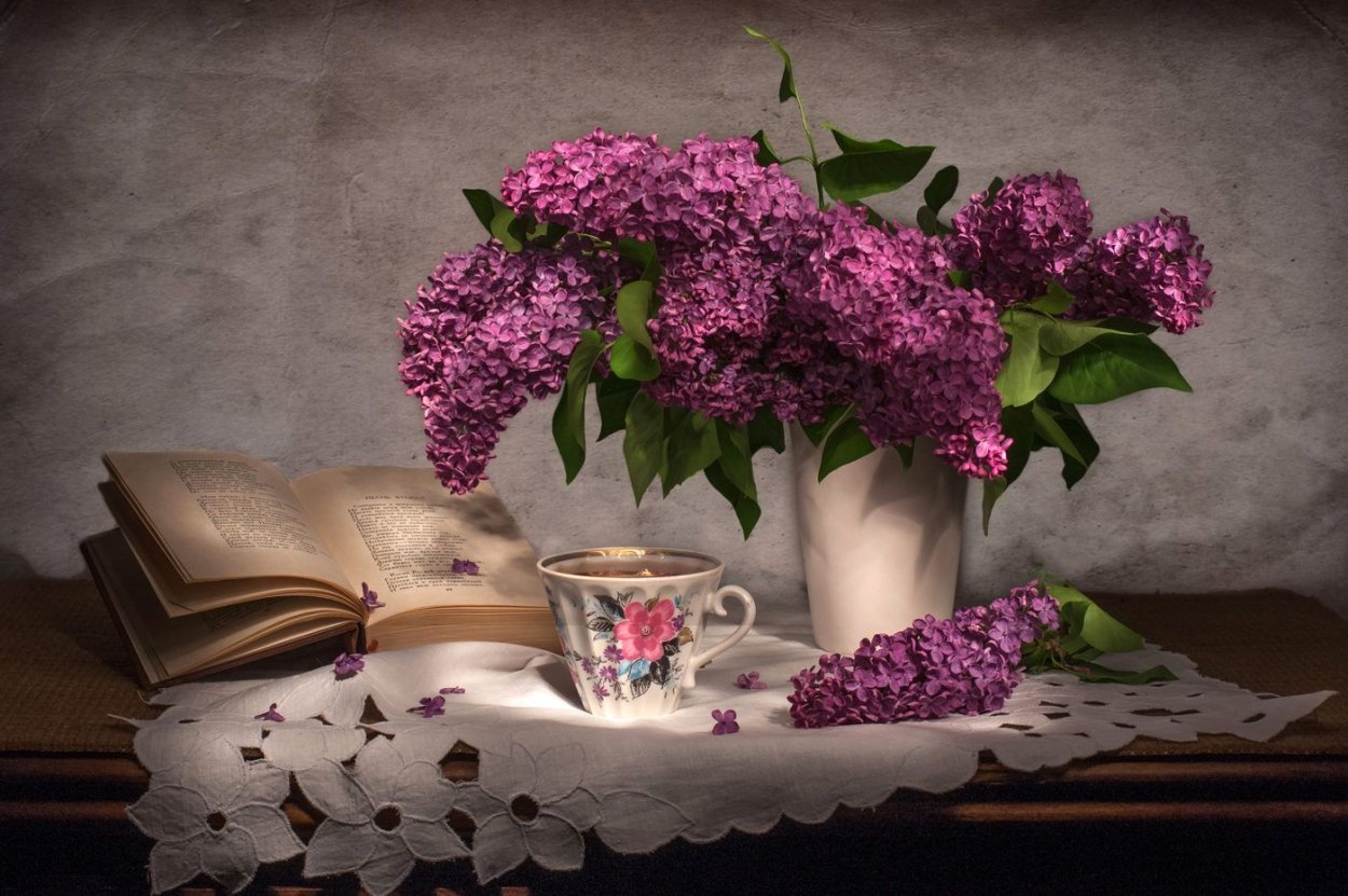 Доброе утро в лиловых тонах