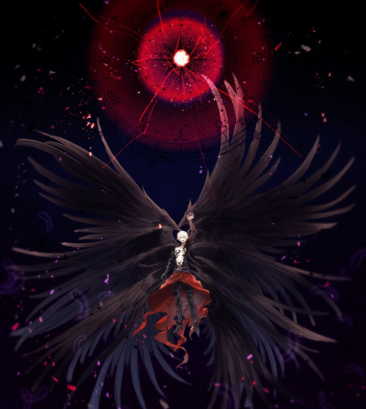 Богомол чертов цветок