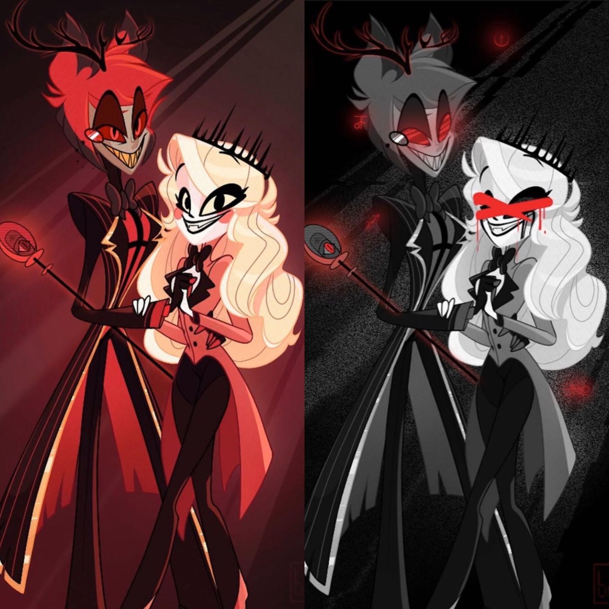 Кроваво красный цвет